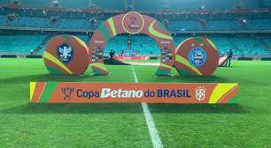 Confira as escalações oficiais de Bahia x Retrô, pela Copa do Brasil