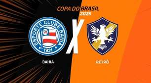 Bahia x Retrô, AO VIVO, com a Voz do Esporte, às 18h