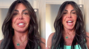 Gretchen surge com rosto redefinido após reversão da harmonização facial