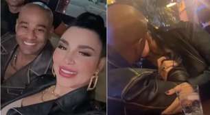 Jenny Miranda é flagrada aos beijos com Cezar Black e se revolta com vazamento: 'Fui traída'