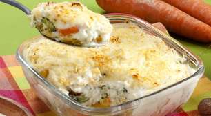Gratinado de legumes e queijo: receita com um toque especial incrível