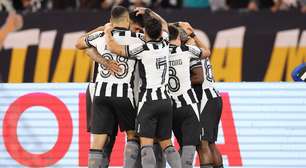 Com gols no primeiro tempo, Botafogo bate Bragantino e sai na frente na Copa do Brasil
