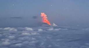 Após terremoto, vulcão entra em erupção na Rússia
