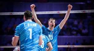 Eslovênia elimina a campeã França da VNL