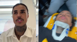 'Deus me deu uma nova oportunidade': MC Livinho se pronuncia após sofrer grave acidente