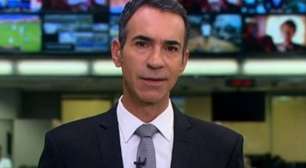 Atitude de César Tralli a novo colega da Globo repercute e gera debate na web