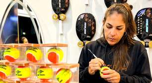 Ex-Nº 1 e ícone do Beach Tennis, Samantha Barijan lança nova raquete