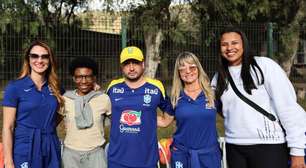 Seleção Feminina ganha visita de Zizi e Pretinha antes da final da Copa América