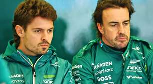 F1: Alonso está fora do TL1 na Hungria por lesão nas costas; brasileiro Felipe Drugovich participa da sessão ao lado de Lance Stroll