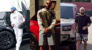 Com salários milionários, jogadores do Brasileirão ostentam carrões em garagens de muito luxo; veja fotos