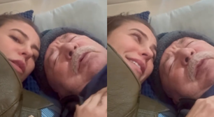 Paolla Oliveira exibe momento emocionante com o pai, que enfrenta momento delicado de saúde