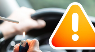 Carro alugado: não fumante é multado em R$ 600 após ser acusado de fumar 4 vezes em 10 minutos
