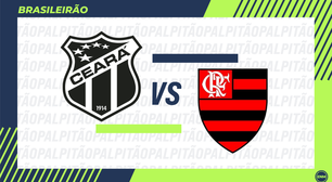Ceará x Flamengo, prováveis escalações, arbitragem, onde assistir