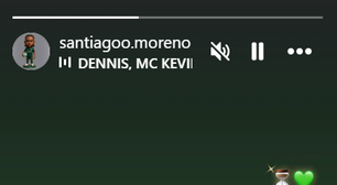 Santi Moreno agita torcedores do Fluminense nas redes sociais