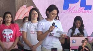 Michelle Bolsonaro tem crise de choro em evento do PL: 'O galego está em casa'