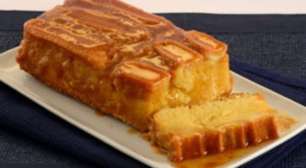 Bolo de fubá caramelizado com banana: aproveite a receita saborosa