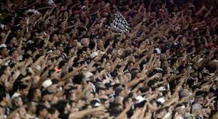 Torcida do Corinthians dá recado antes de clássico contra o Palmeiras