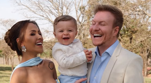 Momento fofura! Veja novas fotos da família de Teo Teló e Gabi Luthai