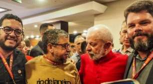 Lula se encontra com neto de Fidel Castro em evento do PT, em Brasília