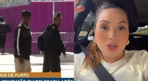 Repórter grávida do SBT discute com bandido ao vivo após ser xingada