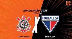 Corinthians x Fortaleza, AO VIVO, Com a Voz do Esporte, às 14h30