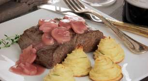 Filé-mignon com batata duchesse: para uma refeição especial