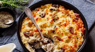 5 receitas de arroz de forno ricas em proteínas para o almoço