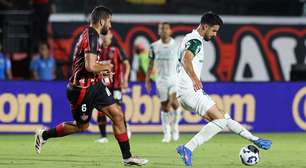 Vitória empata com Palmeiras no Barradão pelo Brasileirão