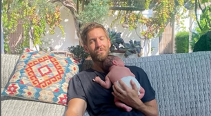 Fofos! Veja as fotos de Calvin Harris com o primeiro filho