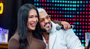 Climão? Belo e Gracyanne dividem palco no 'Domingão com Huck'