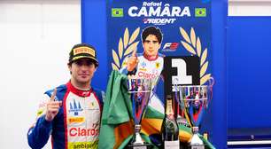"Agora posso relaxar": Rafael Câmara comemora título antecipado da F3