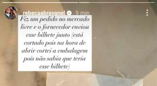 Rebeca Abravanel se emociona com bilhete inesperado citando Silvio Santos