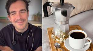 Aurelio Rojas, cardiologista: "Pessoas que tomam café pela manhã têm maior expectativa de vida e menor risco de ataque cardíaco."