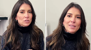 Rebeca Abravanel se encanta ao receber encomenda: 'Das coisas que me emocionam'