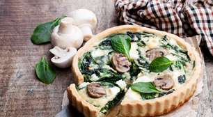 5 receitas de torta de liquidificador vegetariana para o jantar