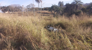 Motorista fica ferida após capotamento na BR-020 em Planaltina