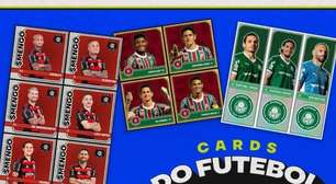 Campanha com seis clubes da Série A cria cards digitais de atletas
