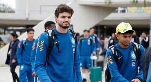 Seleção sub-20 desembarca em Assunção para amistosos contra o Paraguai