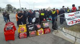 Motoboys protestam em evento do iFood em São Paulo: "Constrangimento público"