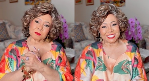 Alcione desmente boatos de internação e grava vídeo para tranquilizar fãs: 'Estou com minha família'