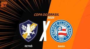 Retrô x Bahia, AO VIVO, com a Voz do Esporte, às 18h
