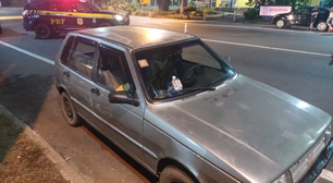 Idoso é preso por dirigir embriagado e quase atropelar agente da PRF na BR-153