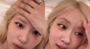 Rosé, do BLACKPINK, fica em choque ao descobrir que foi indicada 8x ao VMA 2025; veja o vídeo!