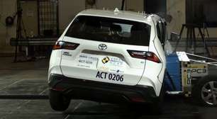 Prestes a estrear, Yaris Cross recebe nota máxima de segurança