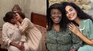 Aos 81 anos, Zezé Motta faz cenas quentes com Letícia Sabatella