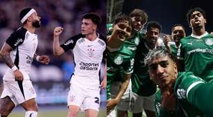 Corinthians tenta quebrar tabu contra o Palmeiras em mata-matas fora do estado
