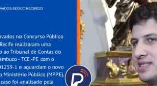 Recife: aprovados em concurso acionam MPPE e TCE contra contratos temporários na gestão João Campos