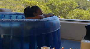Esposa de Calvin Harris adere à ingestão de placenta; médicos alertam para riscos e falta de benefícios
