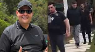 Influenciador Maumau é preso em flagrante; veja o momento que ele é levado pela polícia