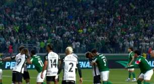 CBF divulga VAR da expulsão do jogador do Palmeiras na eliminação para o Corinthians na Copa do Brasil
